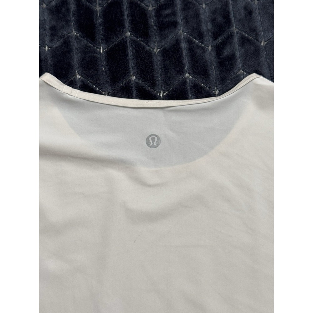 Lululemon Women's White Look Ahead Run Long Sleeve Size 6 - Picture 3 of 8